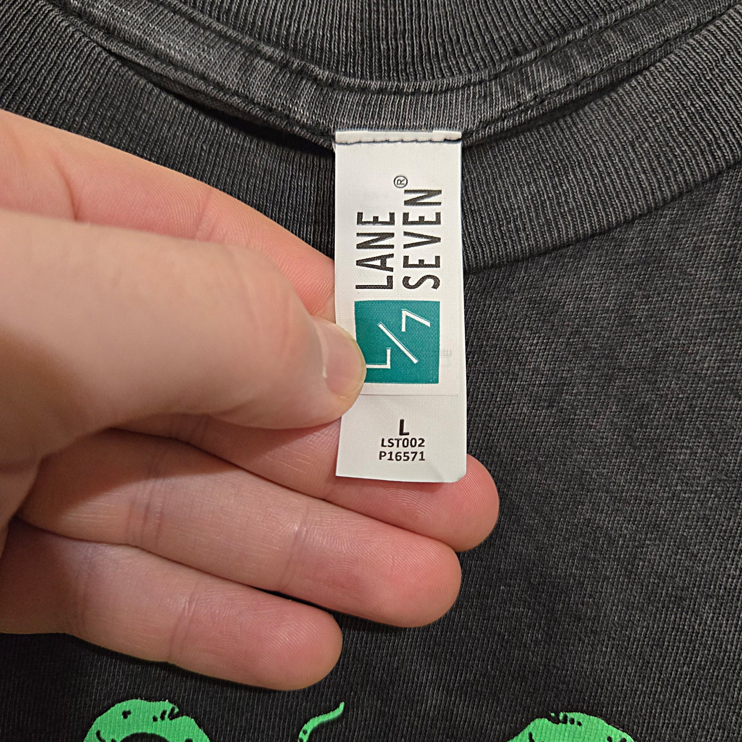 Vintage Washed Superswell T (Black)